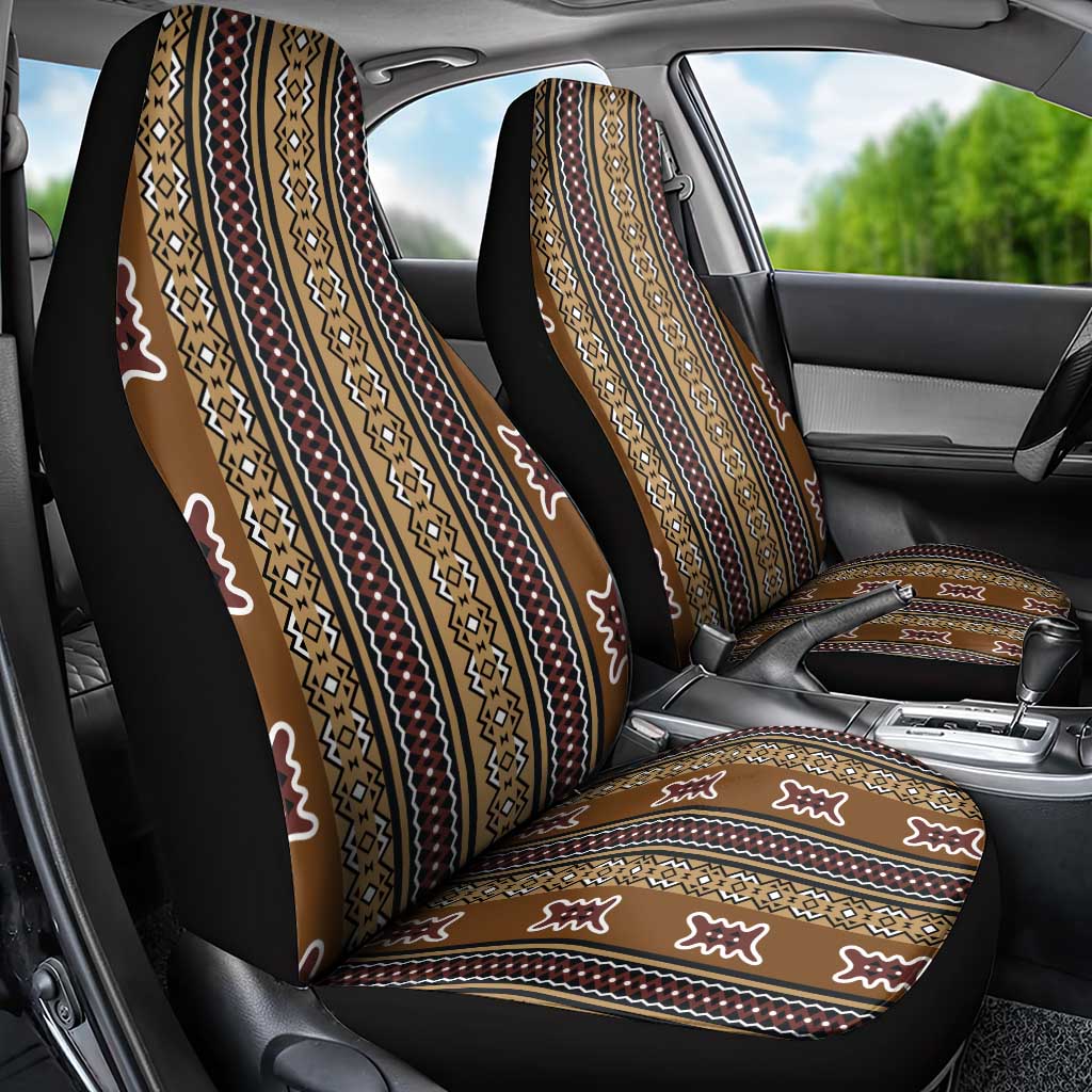 Mali Bologan Mud Cloth Pattern Car Seat Cover - Wonder Print Shop