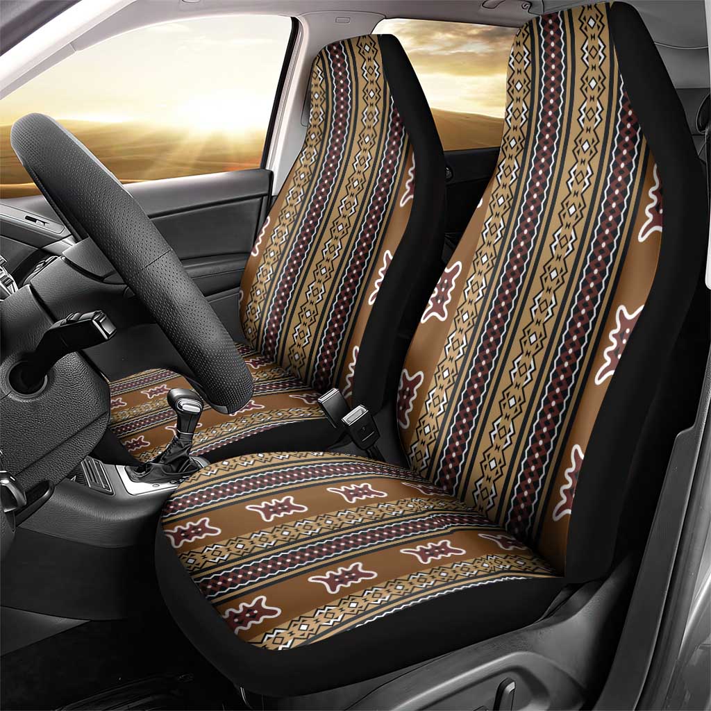 Mali Bologan Mud Cloth Pattern Car Seat Cover - Wonder Print Shop