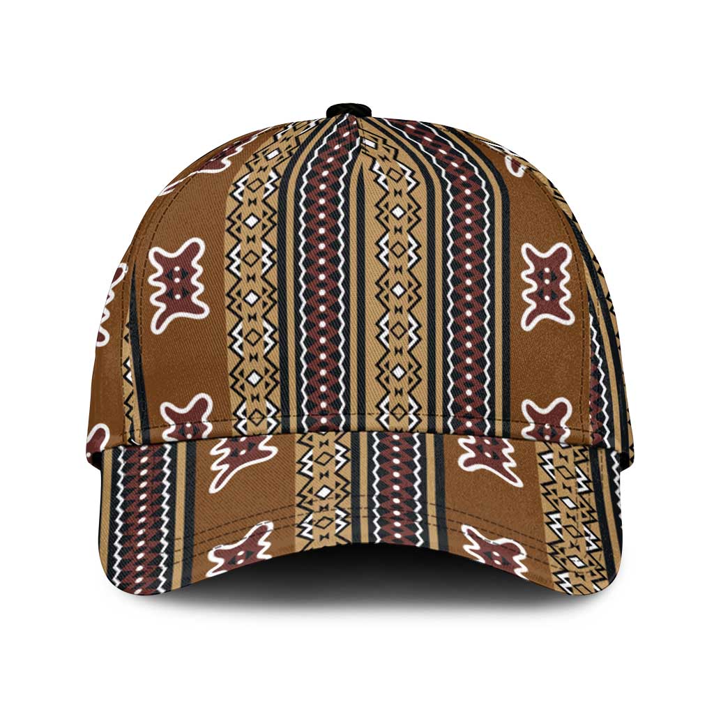 Mali Bologan Mud Cloth Pattern Classic Cap - Wonder Print Shop