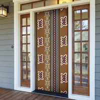 Mali Bologan Mud Cloth Pattern Door Cover - Wonder Print Shop