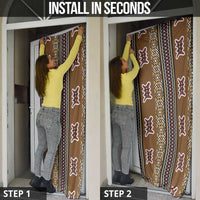 Mali Bologan Mud Cloth Pattern Door Cover - Wonder Print Shop