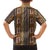 Mali Bologan Mud Cloth Pattern Family Matching Long Sleeve Bodycon Dress and Hawaiian Shirt - Wonder Print Shop
