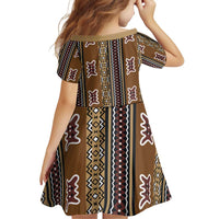 Mali Bologan Mud Cloth Pattern Family Matching Puletasi and Hawaiian Shirt - Wonder Print Shop