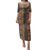 Mali Bologan Mud Cloth Pattern Family Matching Puletasi and Hawaiian Shirt - Wonder Print Shop