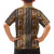 Mali Bologan Mud Cloth Pattern Family Matching Short Sleeve Bodycon Dress and Hawaiian Shirt - Wonder Print Shop