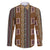 Mali Bologan Mud Cloth Pattern Family Matching Short Sleeve Bodycon Dress and Hawaiian Shirt - Wonder Print Shop