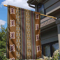 Mali Bologan Mud Cloth Pattern Garden Flag - Wonder Print Shop
