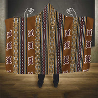 Mali Bologan Mud Cloth Pattern Hooded Blanket - Wonder Print Shop