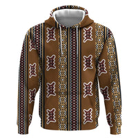 Mali Bologan Mud Cloth Pattern Hoodie - Wonder Print Shop