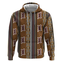 Mali Bologan Mud Cloth Pattern Hoodie - Wonder Print Shop