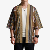 Mali Bologan Mud Cloth Pattern Kimono - Wonder Print Shop