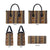 Mali Bologan Mud Cloth Pattern Leather Bag - Wonder Print Shop