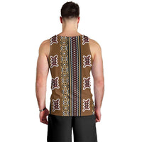 Mali Bologan Mud Cloth Pattern Men Tank Top - Wonder Print Shop