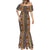 Mali Bologan Mud Cloth Pattern Mermaid Dress - Wonder Print Shop