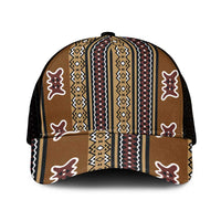 Mali Bologan Mud Cloth Pattern Mesh Trucker Cap - Wonder Print Shop