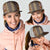 Mali Bologan Mud Cloth Pattern Mesh Trucker Cap - Wonder Print Shop