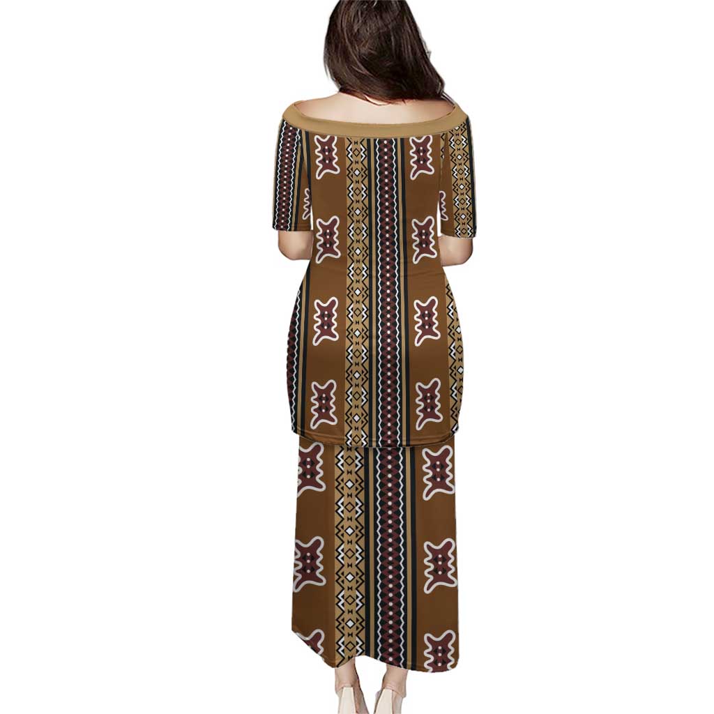 Mali Bologan Mud Cloth Pattern Puletasi - Wonder Print Shop