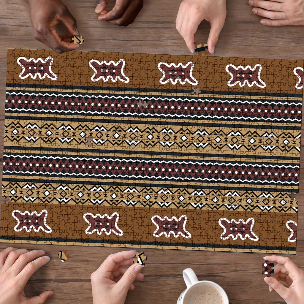 Mali Bologan Mud Cloth Pattern Puzzle - Wonder Print Shop
