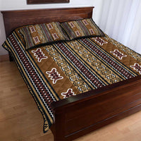 Mali Bologan Mud Cloth Pattern Quilt Bed Set - Wonder Print Shop