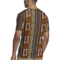 Mali Bologan Mud Cloth Pattern Rugby Jersey - Wonder Print Shop