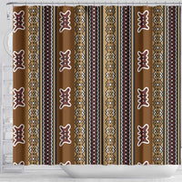 Mali Bologan Mud Cloth Pattern Shower Curtain - Wonder Print Shop