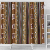 Mali Bologan Mud Cloth Pattern Shower Curtain - Wonder Print Shop