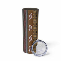 Mali Bologan Mud Cloth Pattern Skinny Tumbler - Wonder Print Shop