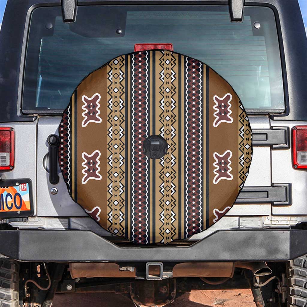 Mali Bologan Mud Cloth Pattern Spare Tire Cover - Wonder Print Shop