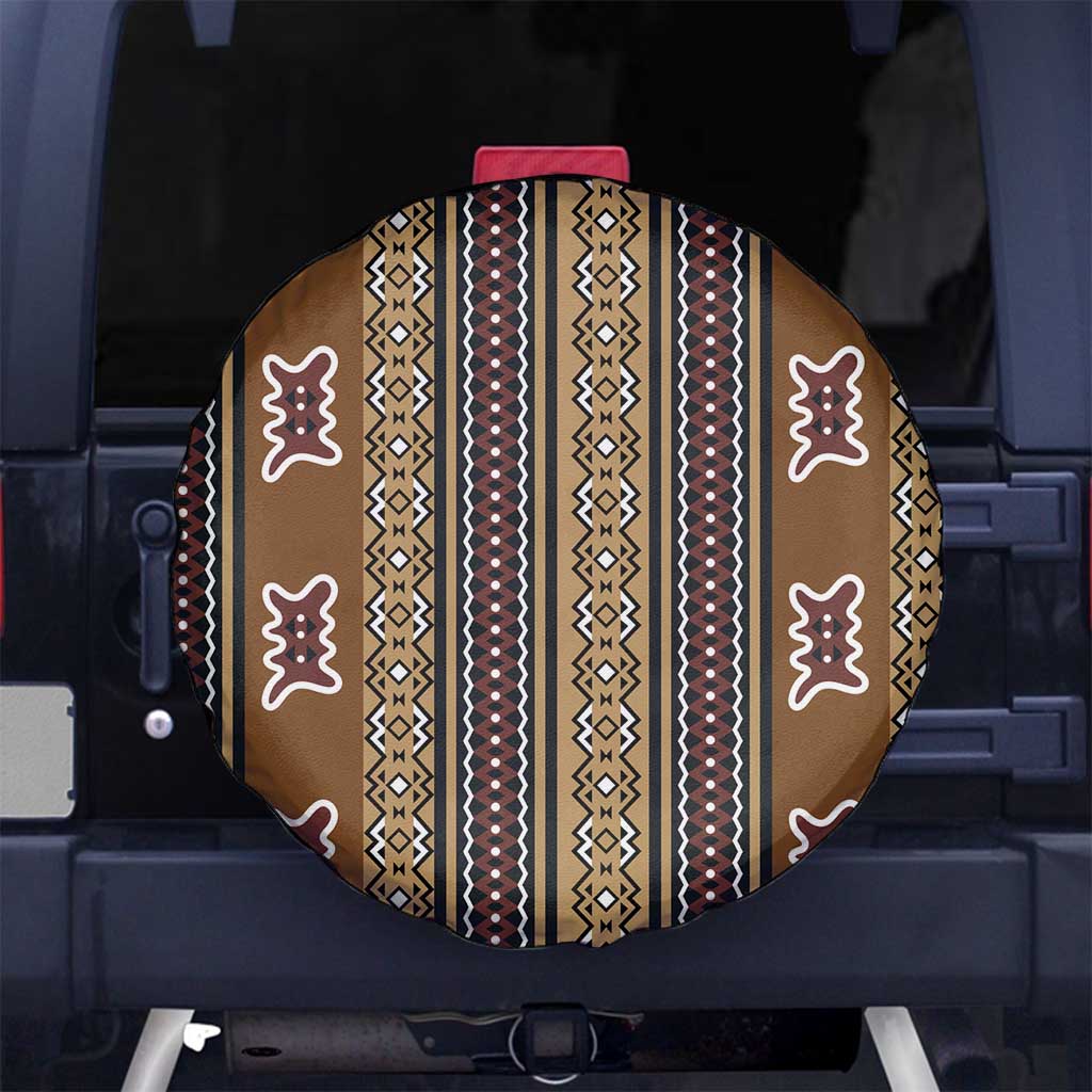 Mali Bologan Mud Cloth Pattern Spare Tire Cover - Wonder Print Shop