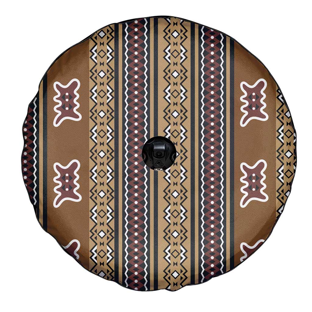 Mali Bologan Mud Cloth Pattern Spare Tire Cover - Wonder Print Shop