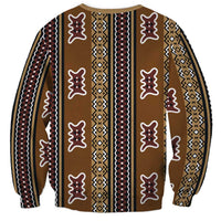 Mali Bologan Mud Cloth Pattern Sweatshirt - Wonder Print Shop