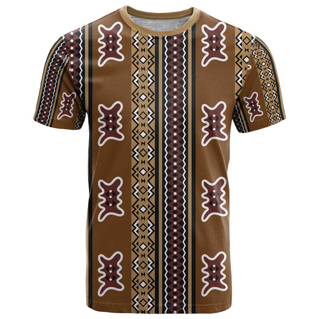 Mali Bologan Mud Cloth Pattern T Shirt - Wonder Print Shop