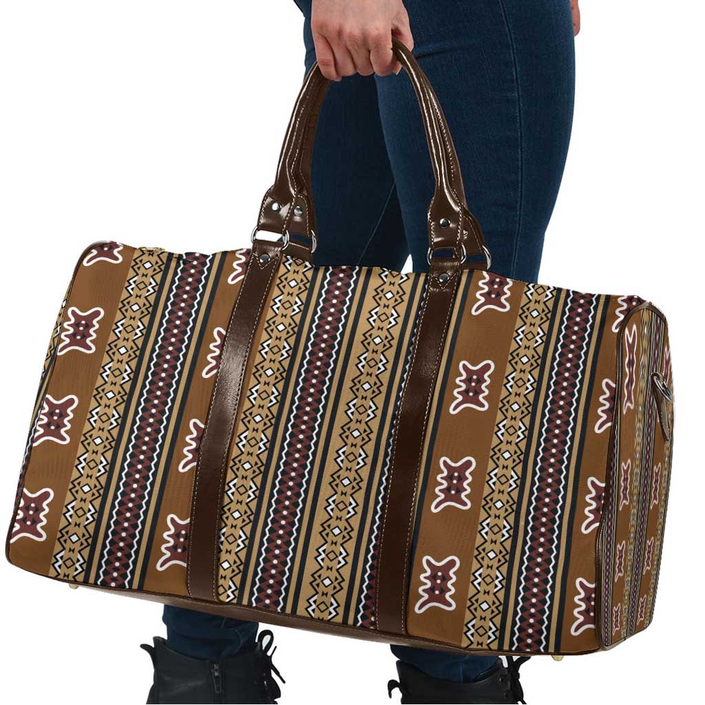 Mali Bologan Mud Cloth Pattern Travel Bag - Wonder Print Shop