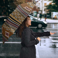 Mali Bologan Mud Cloth Pattern Umbrella - Wonder Print Shop