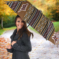 Mali Bologan Mud Cloth Pattern Umbrella - Wonder Print Shop