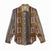 Mali Bologan Mud Cloth Pattern Women Casual Shirt - Wonder Print Shop