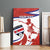 Custom Costa Rica Football Canvas Wall Art Los Ticos With Bull Mascot - Wonder Print Shop