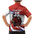 Custom Costa Rica Football Family Matching Mermaid Dress and Hawaiian Shirt Los Ticos With Bull Mascot - Wonder Print Shop