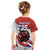 Custom Costa Rica Football Kid T Shirt Los Ticos With Bull Mascot - Wonder Print Shop