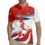 Custom Costa Rica Football Rugby Jersey Los Ticos With Bull Mascot - Wonder Print Shop