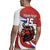 Custom Costa Rica Football Rugby Jersey Los Ticos With Bull Mascot - Wonder Print Shop