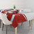 Custom Costa Rica Football Tablecloth Los Ticos With Bull Mascot - Wonder Print Shop
