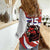 Custom Costa Rica Football Women Casual Shirt Los Ticos With Bull Mascot - Wonder Print Shop