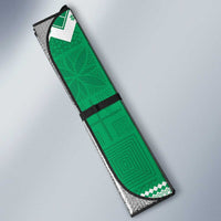 Nigeria Christmas Auto Sun Shade Black Santa With Jollof Rice - Wonder Print Shop