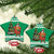Nigeria Christmas Ceramic Ornament Black Santa With Jollof Rice - Wonder Print Shop