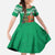Personalized Nigeria Christmas Family Matching Mermaid Dress and Hawaiian Shirt Black Santa With Jollof Rice - Wonder Print Shop