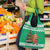 Nigeria Christmas Grocery Bag Black Santa With Jollof Rice - Wonder Print Shop