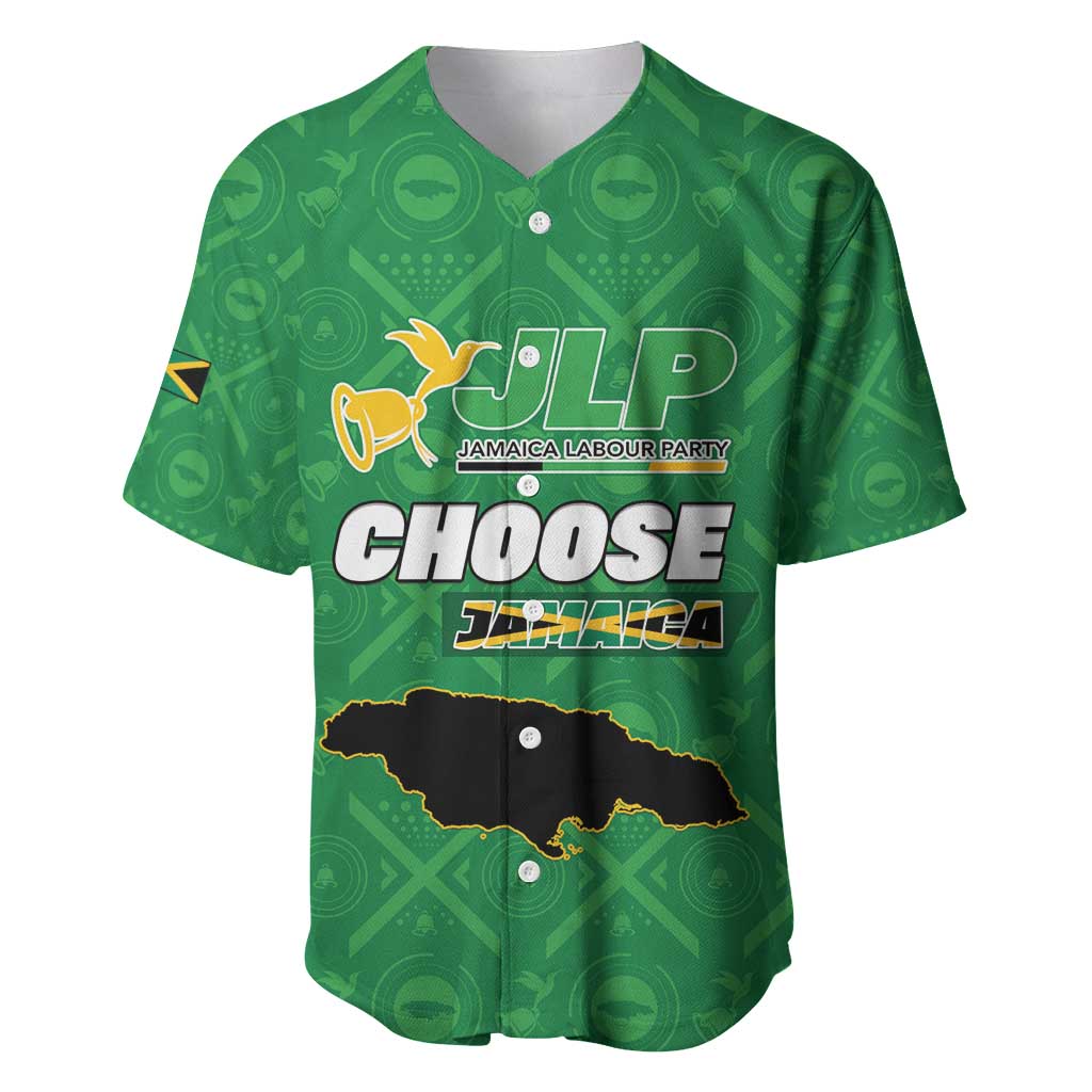 Personalized Jamaica Labour Party Baseball Jersey Choose Jamica - Wonder Print Shop