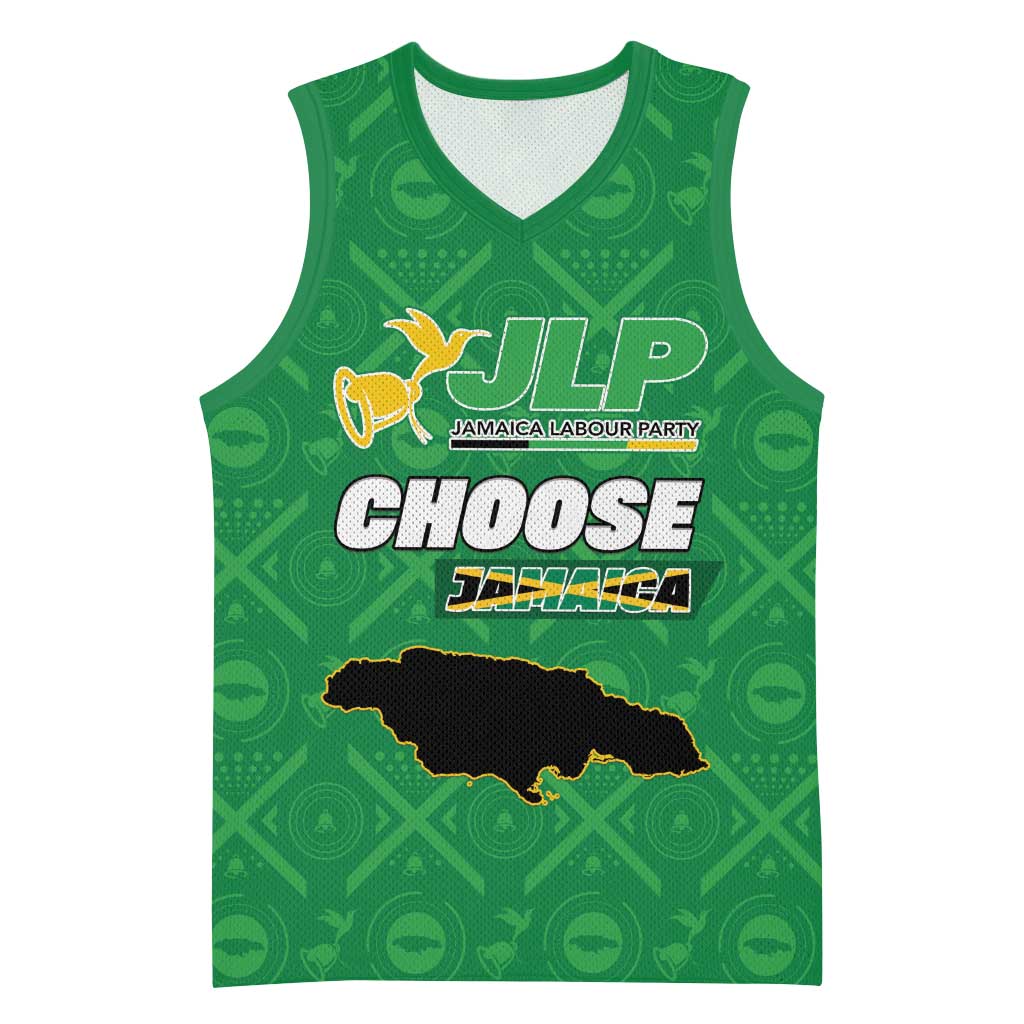 Personalized Jamaica Labour Party Basketball Jersey Choose Jamica - Wonder Print Shop