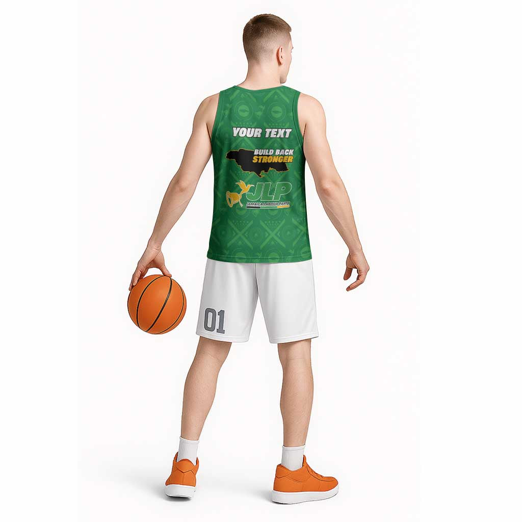 Personalized Jamaica Labour Party Basketball Jersey Choose Jamica - Wonder Print Shop